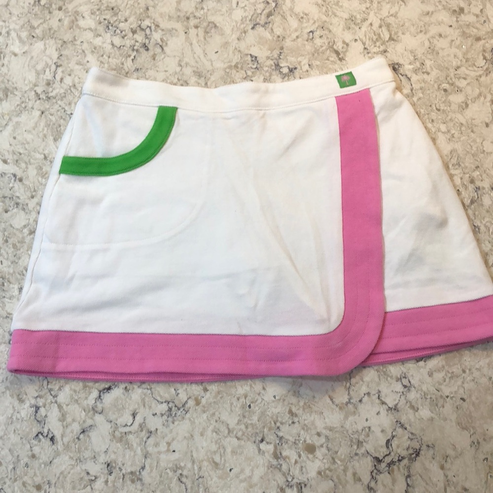 White Lilly Pulitzer tennis skort